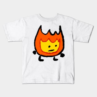 BFDI Firey Kids T-Shirt